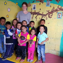 The kids I got to work with, that all had warm hearts and smiles.