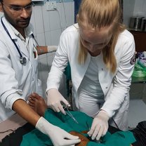 Getting new experiences in the hospital