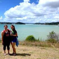 Au Pairs enjoying beach time in New Zealand!