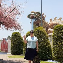 me at a cool Chinese park in Thailand