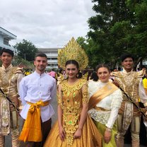 Sports day parade!