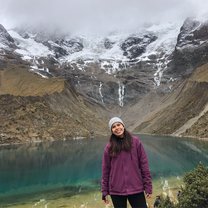 One of my favorite activities in Cusco was Humantay Lake with a beautiful view of the snowy mountains and pure water lake.
