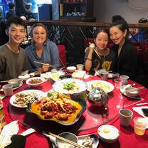 Crayfish dinner with my internship