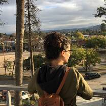 me exploring villa allende (near where the accommodation is) 
