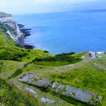 The beautiful White Cliffs in action!