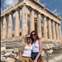Class visit to the Parthenon in Athens!