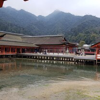 Itsukushima Shrine from the trip to Miyajima Itsukushima Srhine