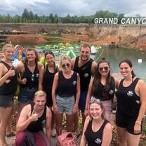 Grand Canyon...one of the funniest days throughout the entire tour! It’s like total wipe out 