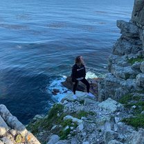 Me standing at the Cape of Good Hope! 
