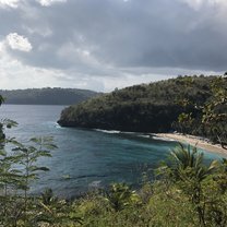 View of crystal bay, Nusa Pendia