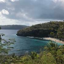View of crystal bay, Nusa Pendia