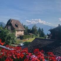 A cheeky little home in Villars-sur-Ollon. Also, one of the most beautiful places I have ever been. Hiking in the Alps is something I definitely recommend.  
