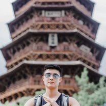 Colby at the Wooden Pagoda