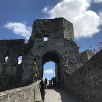 Front entrance to Trim Castle