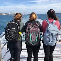 Ferry rides with friends!