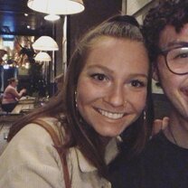 Friends in Newtown  Foodie Night along King Street in Newtown, NSW.