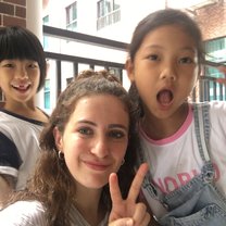 With two students!