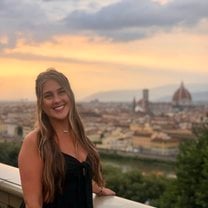 Watching the sunset at Piazzale Michelangelo