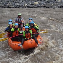 White Water Rafting in Baños, Ecuador 
