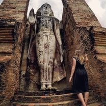 One of the amazing Buddha's at Sukhothai Historical Park
