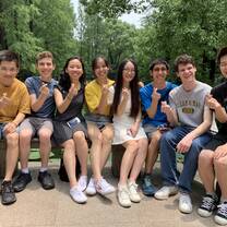 Day trip planned by CET Chinese roommates. Photo taken at People's Square.
