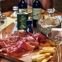 One meal we had in Florence after a vespa tour