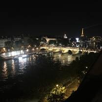What life in Paris looks like at night.
