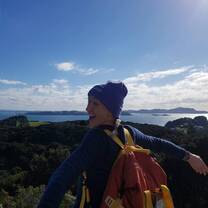 View from Flagstaff Hill in Russel, NZ. 