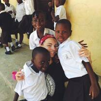 help2kids volunteering at our partner school