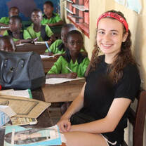 Teaching volunteering in Ghana