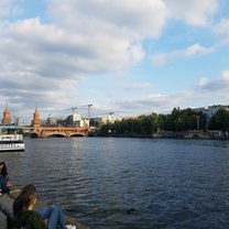 Behind East-side Gallery