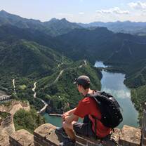 The view we were rewarded with after our climb