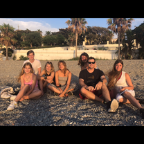 Reggio di Calabria  Evening beach