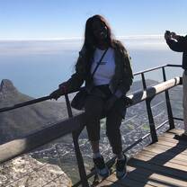 On top of Table Mountain