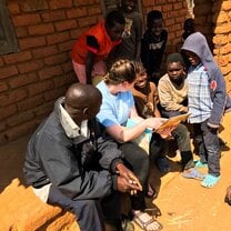 We had multiple opportunities to read with the children. It was so fun to see how excited they were, many had not even seen a book before. 