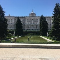 The Palacio Royal in Madrid! 