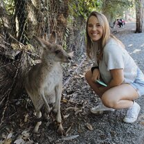 This is me with my new best friend 