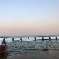 The beautiful beach in Bluff, near my homestay where I would walk after the hospital rotations. 