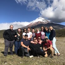 Group picture at Cotopaxi