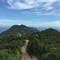 Dragons back hiking trail