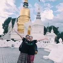 Afternoon exploring in Chiang Mai with our group before meeting a Buddhist monk to learn about Buddhism