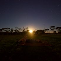 Living in a small town, you could see all of the stars without any special telescopes. 