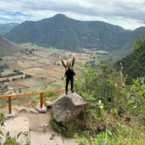 One of the places we visited on our city tour- known as "where the clouds are formed"