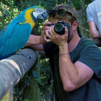 Visit a bird sanctuary within an indigenous forest