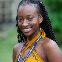 This is an image of me from the ORA scholarship photoshoot 