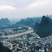 Yangshuo from tv tower