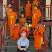 The day teaching the novice monks 