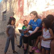 reading to the kids