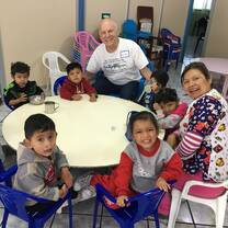 Helping children in Ecuador