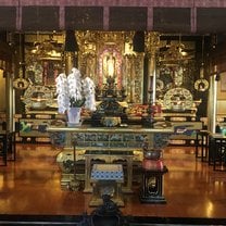 This is a Buddhist temple. We stayed at this temple for one night.  